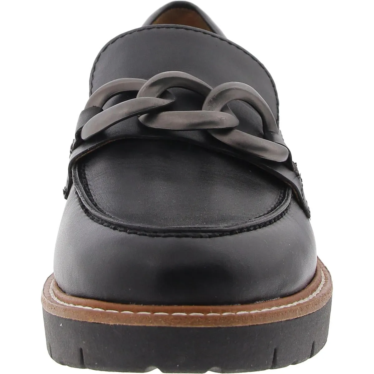 Zalor Womens Chain Loafers