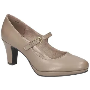Zest Womens Adjustable Faux Leather Mary Jane Heels