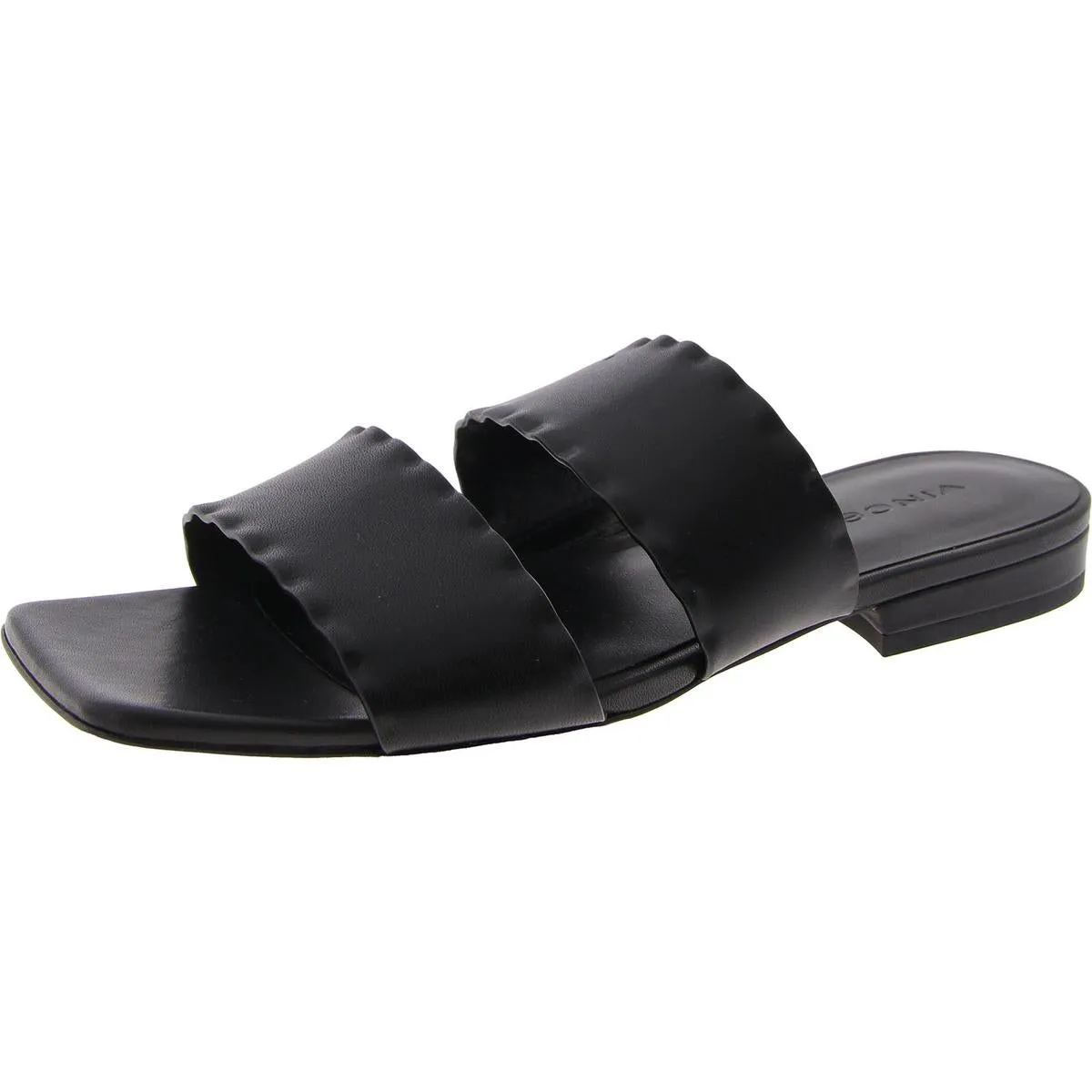 Zofi Mafalda Womens Slip on Open Toe Slide Sandals